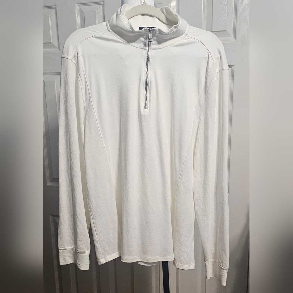Calvin Klein Men's 1/4 Zip Long Sleeve Shirt XL